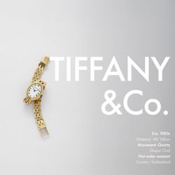 1980's～ TIFFANY＆CO. / ヴィンテージのティファニーウォッチ、新入荷