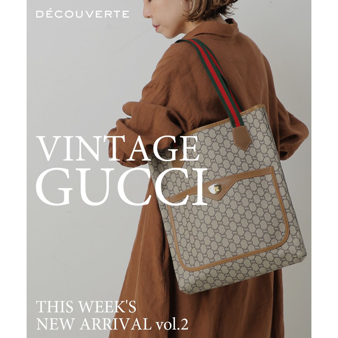 NEW ARRIVALS】 VINTAGE GUCCI｜DECOUVERTE｜ブログ｜BAYCREW'S STORE