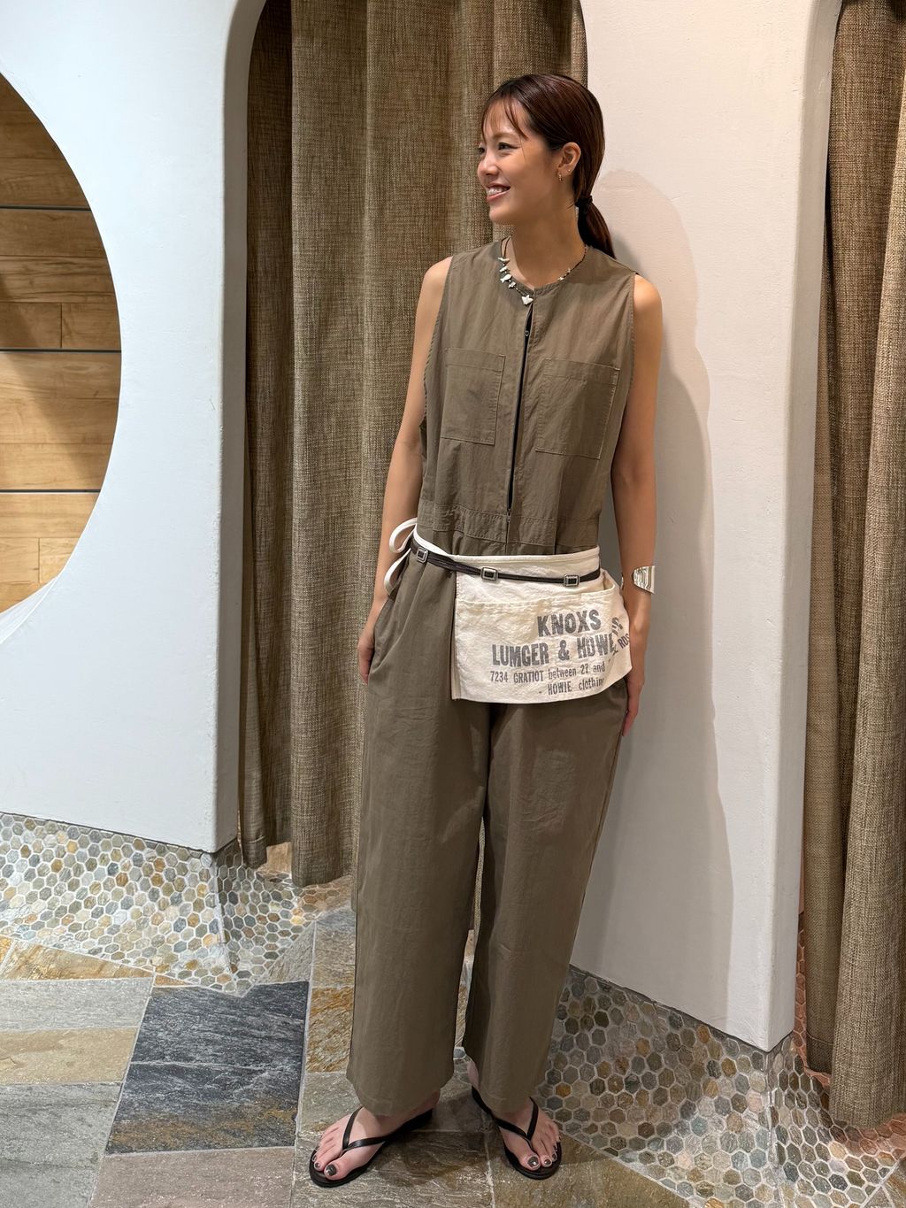 PUNTOVITA / プントヴィータ SQUARE CONCHO BELTのコーディネート