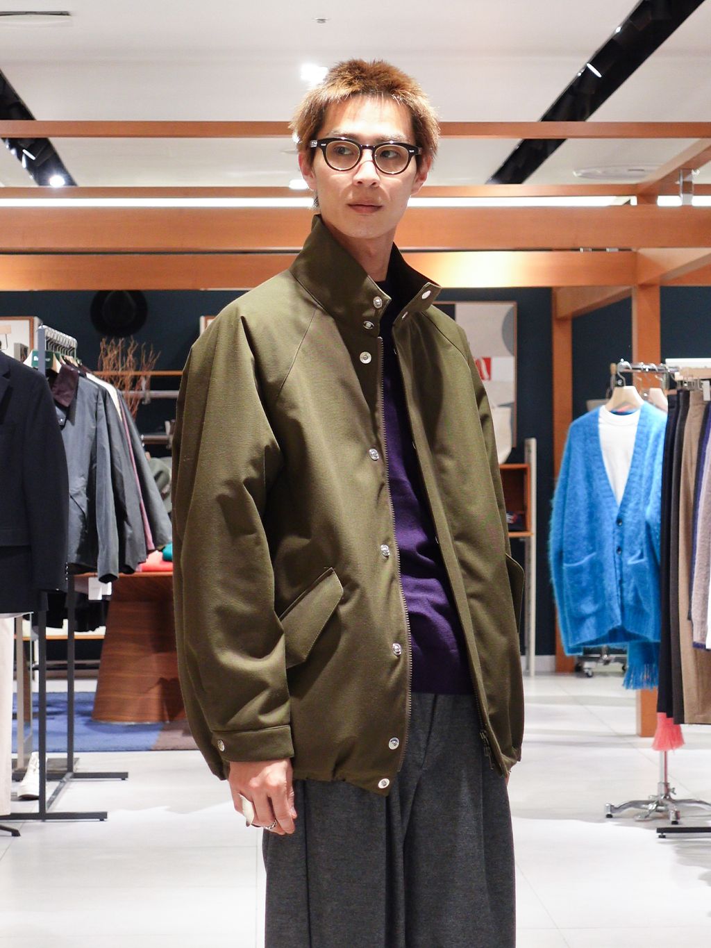 当時物！マッキントッシュ 追加》MACKINTOSH(マッキントッシュ) 別注 スカイスタンドカラーダウン