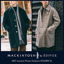 別注Mackintosh】ご好評につき、新作「HUMBIE SL」の追加予約スタート