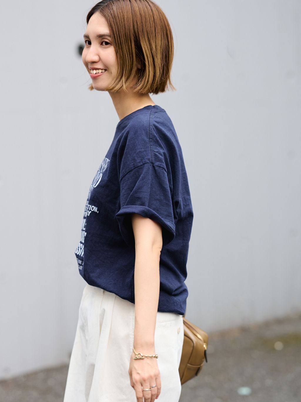 NEW STANDARD TEEのコーディネートスナップ（tomo）｜FRAMeWORK