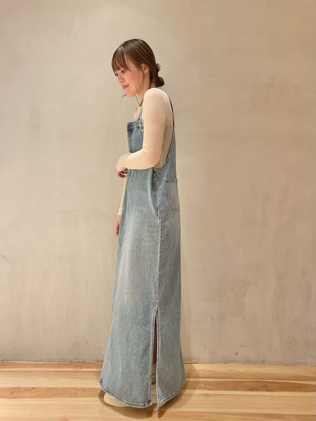 Healthy denim/ヘルシーデニム】 別注 サロペットスカートの
