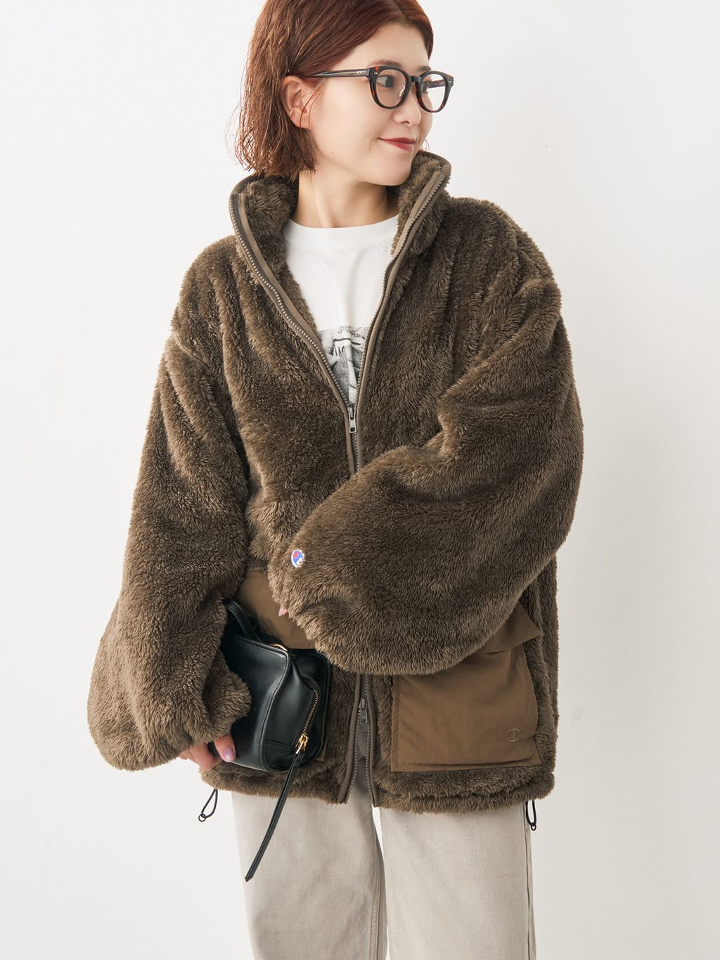 別注 / 予約》Champion / チャンピオン*SS ボアブルゾンの