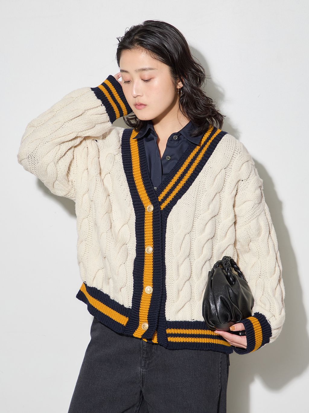 予約》別注【ISLAND TIDES/アイランドタイド】 チルデン カーディガン