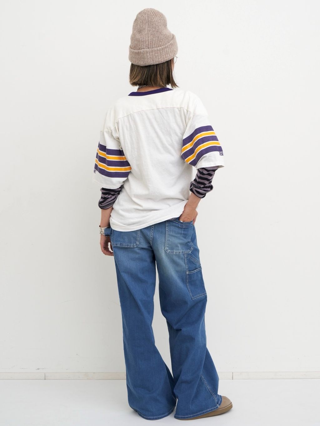 GOOD GRIEF!/グッド グリーフ】 Border Long Sleeve Teeの