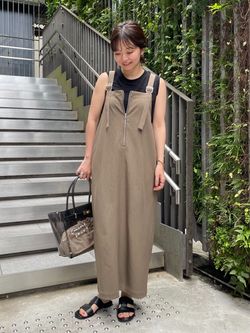 予約》UNIVERSAL OVERALL SLOBE別注 ジャンパースカートの 