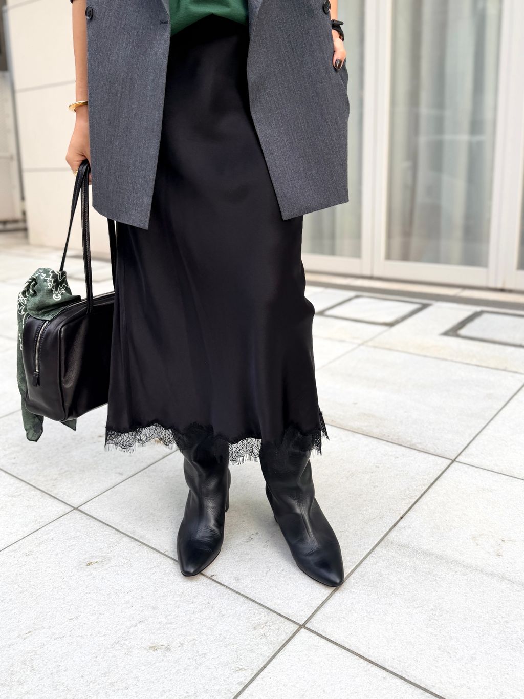 DOUBLE BREASTED JACKETのコーディネートスナップ（PR Sasaki）｜L