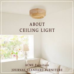 おすすめのシーリングライトと選び方｜JOURNAL STANDARD FURNITURE