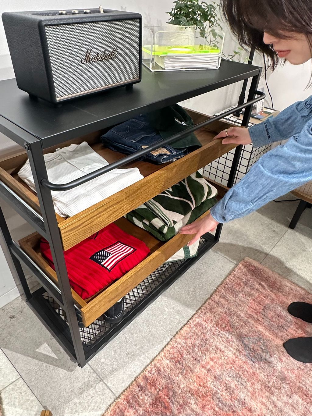 SENS WAGON RACK サンクワゴンラックのコーディネートスナップ（RUKA