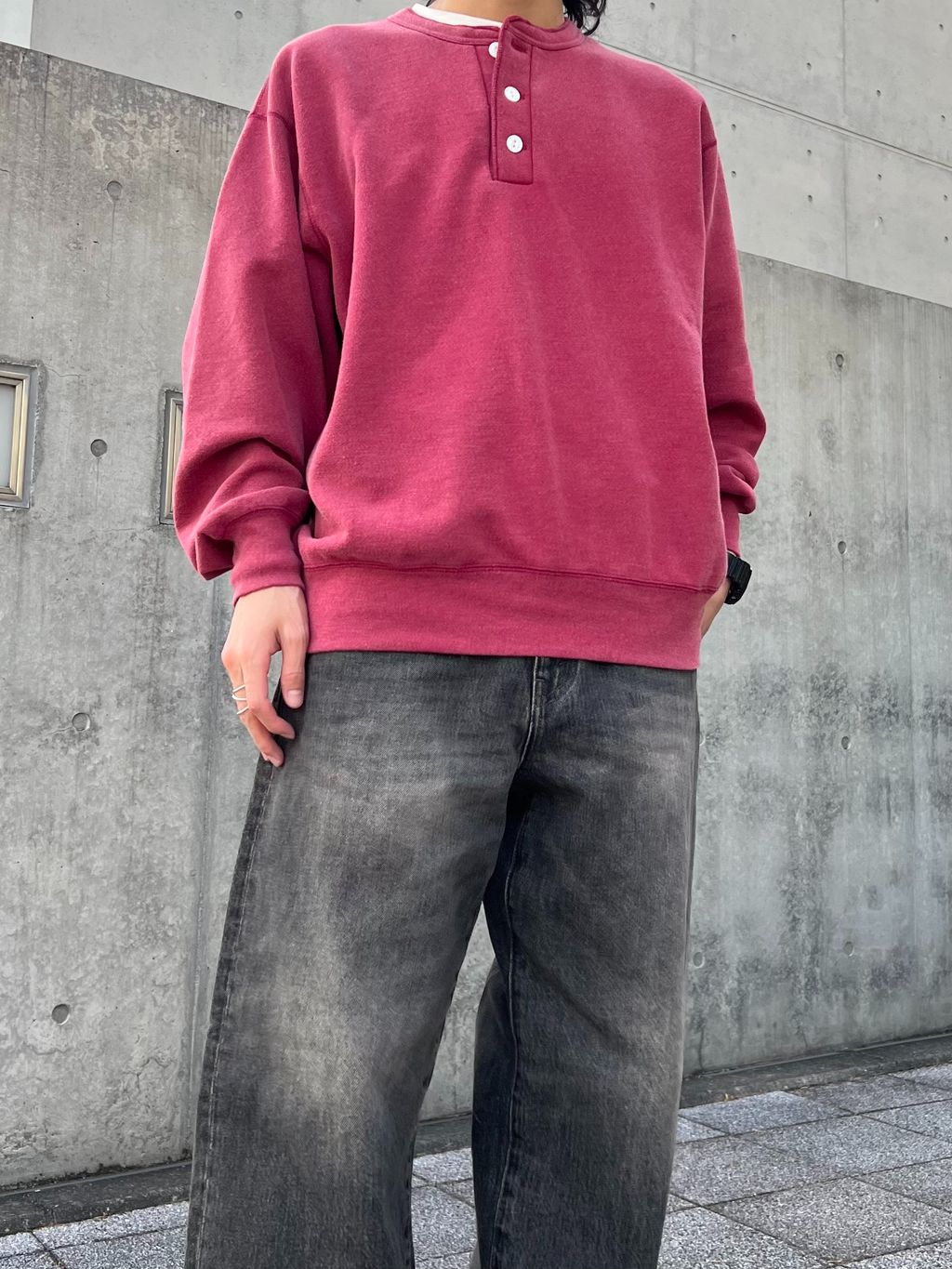 Healthknit / ヘルスニット 別注 ヴィンテージ ヘンリーネック