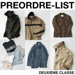 Deuxieme Classe 新品 定価8万円Dashingly ジャケット PREORDER LIST｜ひと足先に秋を彩るアイテムをCHECK！｜Deuxieme
