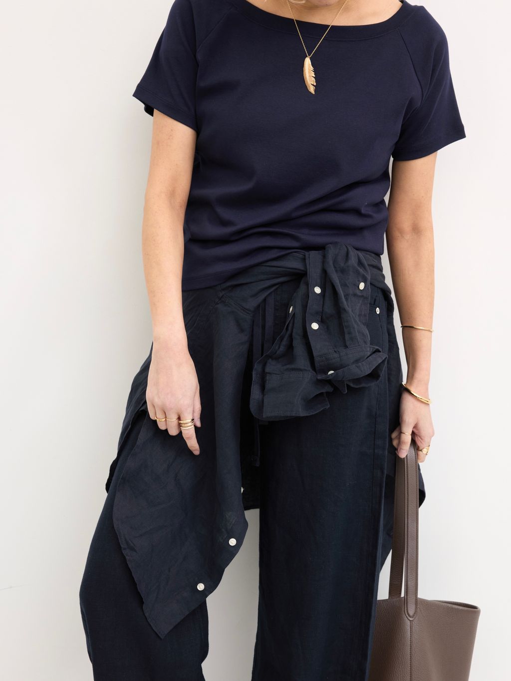 2WAY SHORT-SLEEVED PULLOVERのコーディネートスナップ（STAFF.T）｜L
