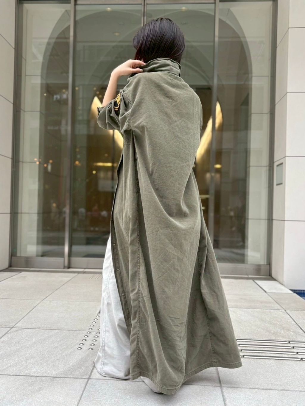 ミー L'Appartement  RAMIEシャツ REMI RELIEF/レミ レリーフ】 MILITARY SHIRTS DRESSのコーディネート