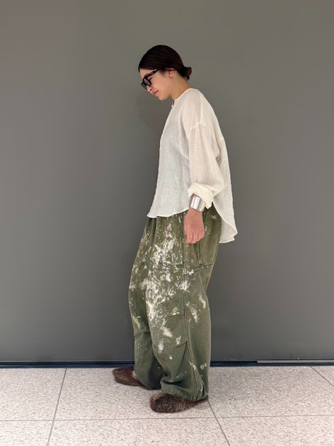 JOURNAL STANDARD LUXE ウエポン ロンダーパンツ　カーキ　M ウエポン ロンダーパンツのコーディネートスナップ（R.Y）｜journal