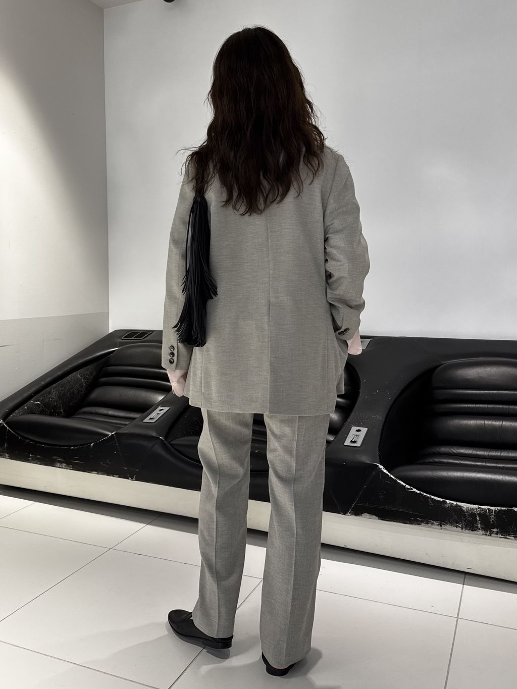 セットアップ対応可/追加2予約》ウォッシャブルツイルダブルジャケット