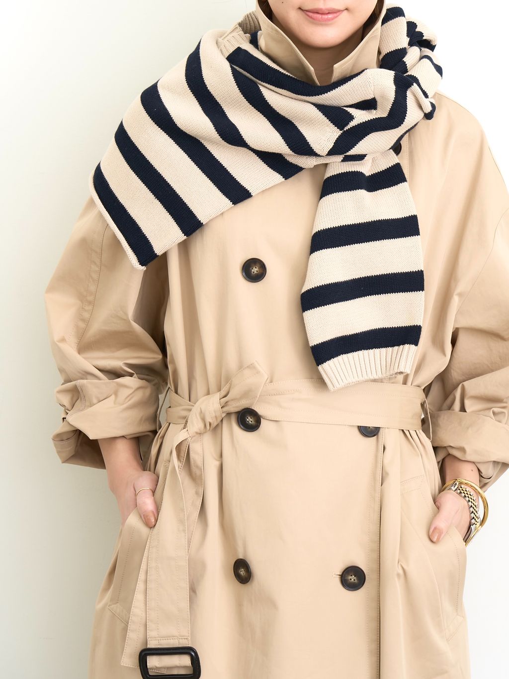 MINITZ/ミニッツ】 Trench Coatのコーディネートスナップ（BUYER.N