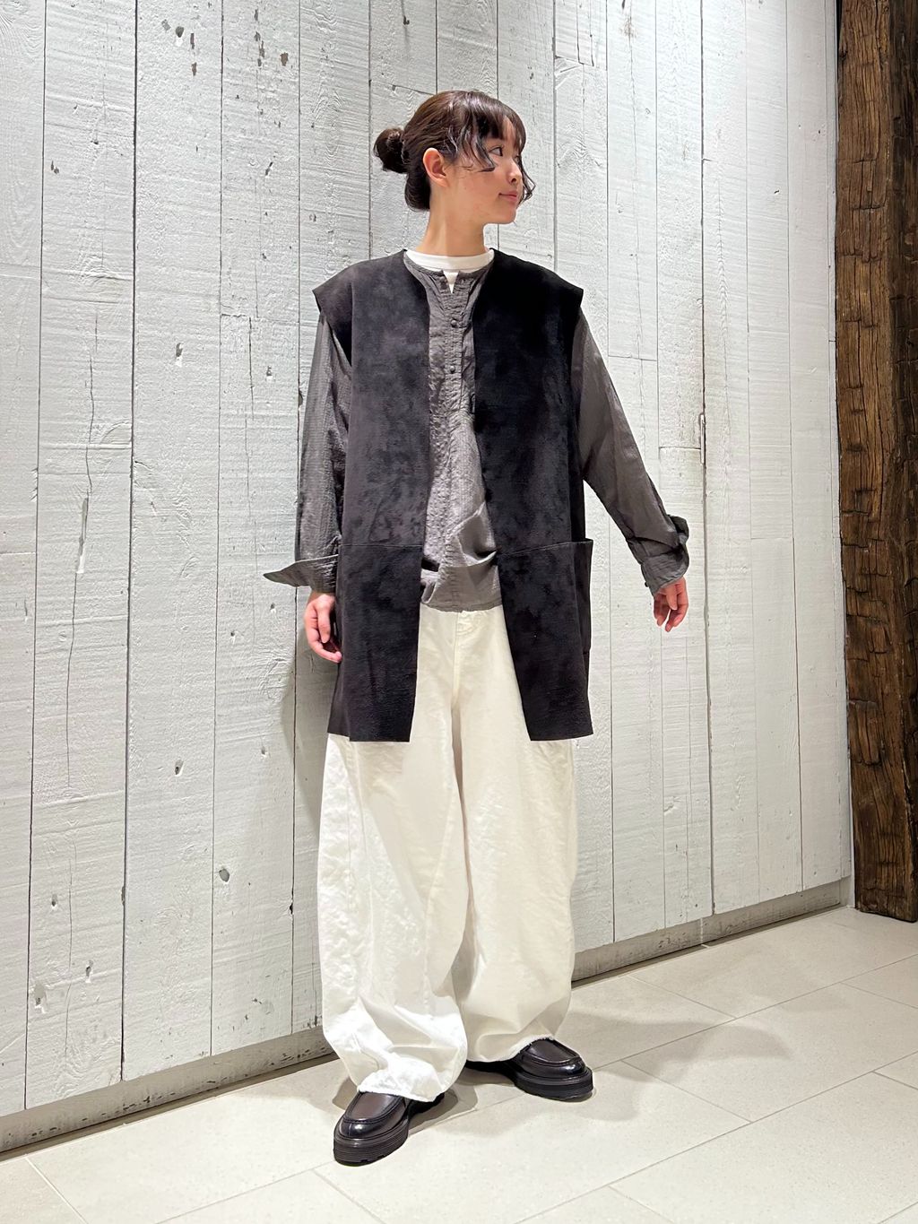 11OZデニム スウィッチパンツ（001/010）のコーディネートスナップ