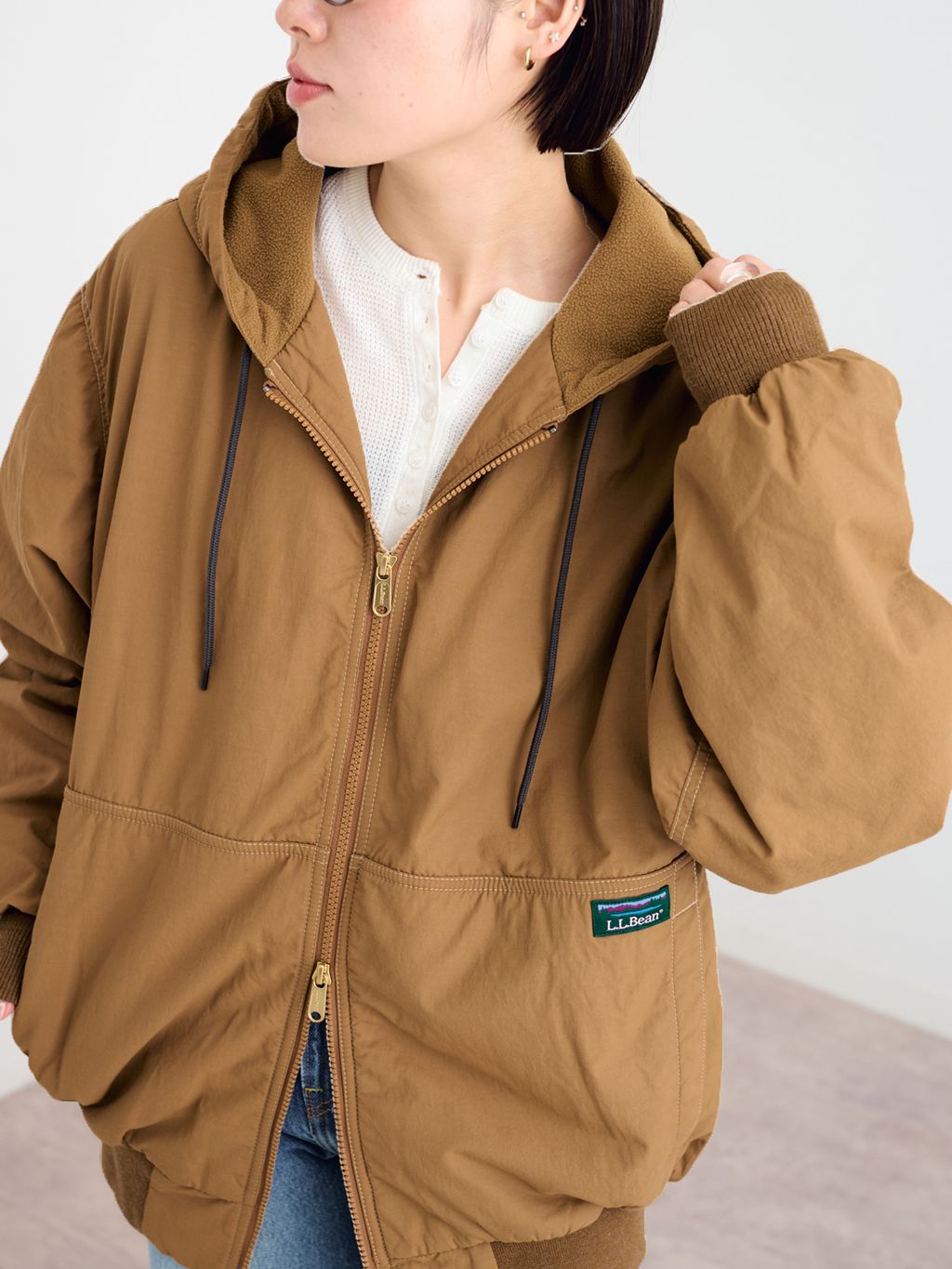予約》L.L.Bean/エルエルビーン Drasden Hooded Jacketの 