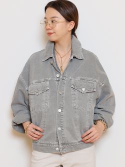 SURT/サート】MANNISH BUGGY DENIM (LIGHT GRAY)のコーディネート