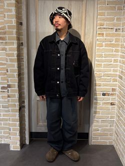 LEVI'S(R) / リーバイス(R) タイプ1 トラッカージャケット ブラック後