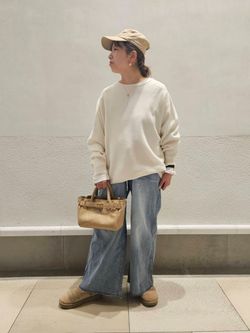 新色有り / 追加2》CHESSルーズボートネックプルオーバーの