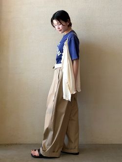 専用＊新品＊ジャーナルスタンダード luxe SUNDAY ハンサムチノパンツ SUNDAY ハンサムチノパンツのコーディネートスナップ（A.D）｜journal