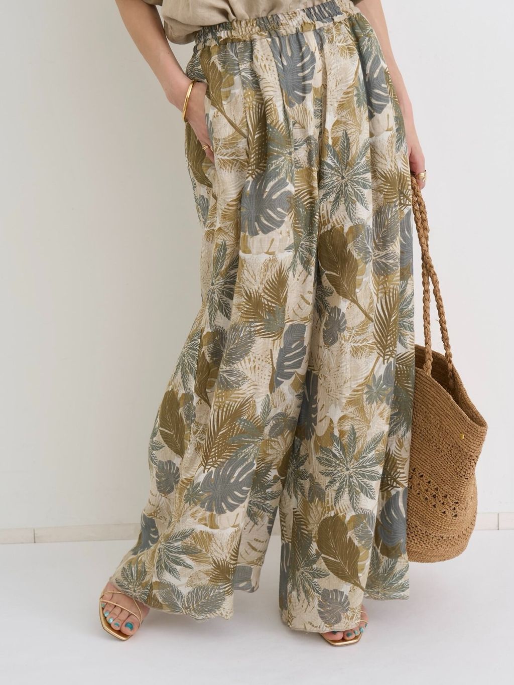 JAMES PERSE/ジェームス パース】 LINEN SHIRTSのコーディネート 