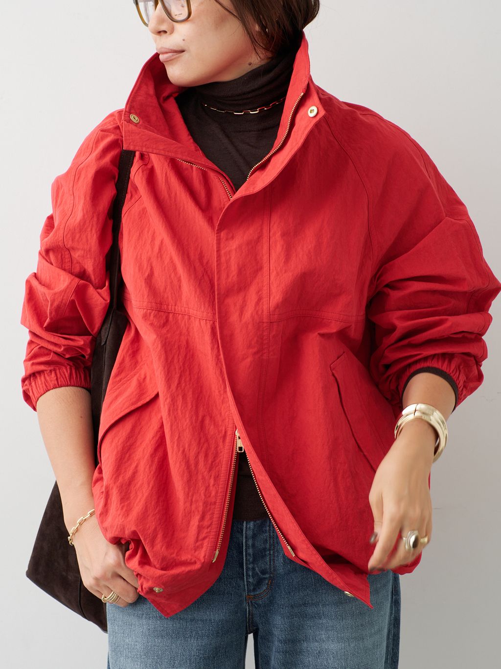 WEATHER FULL ZIP ブルゾンのコーディネートスナップ（KANAGAWA