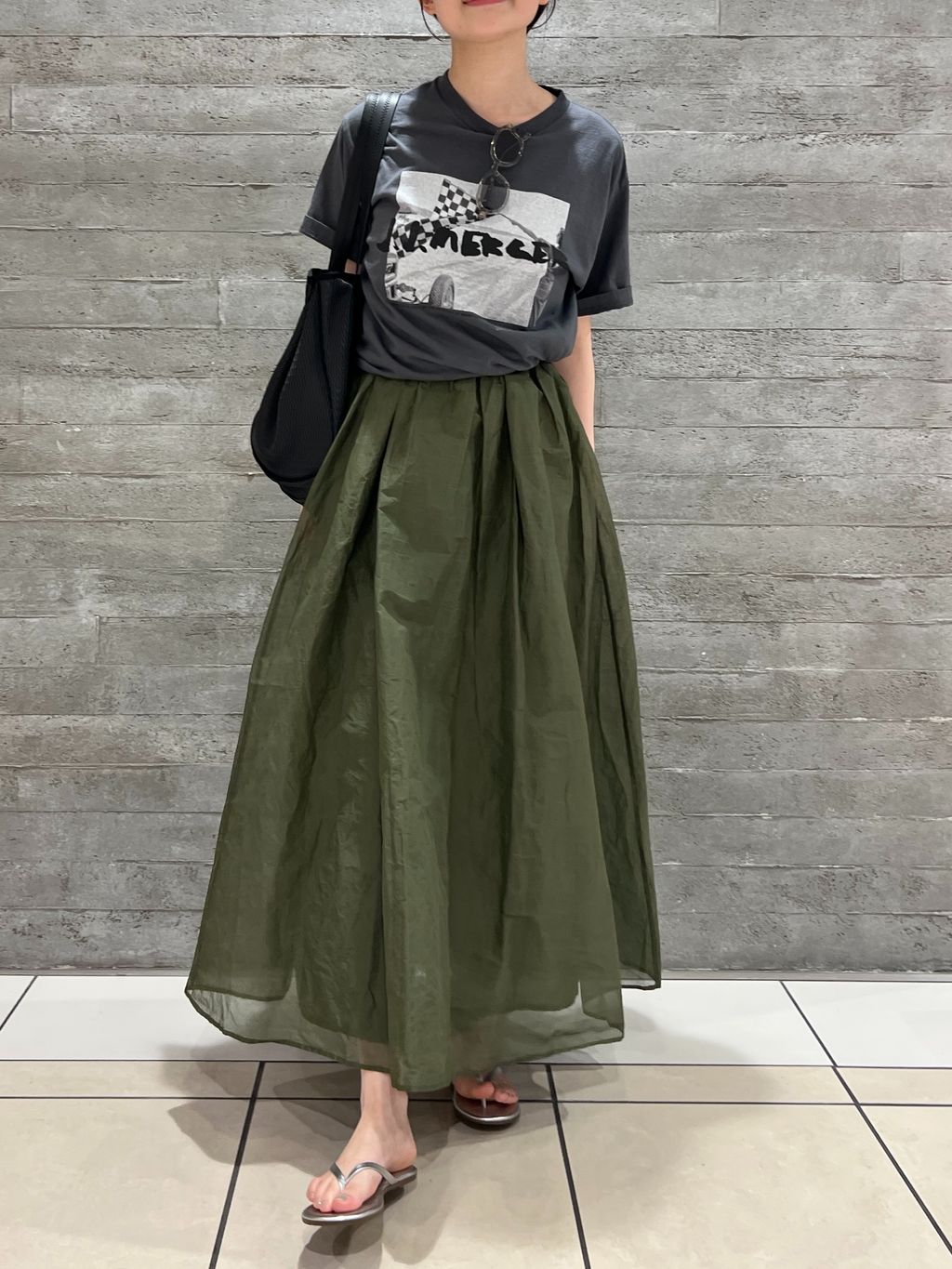 MARILYN MOON/マリリンムーン sheer cotton 2way op ワンピース 4263