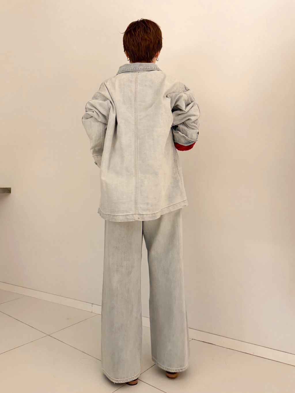 Plage　プラージュ　coverall 　36 bleach coverallのコーディネートスナップ（TSUJI）｜Plage