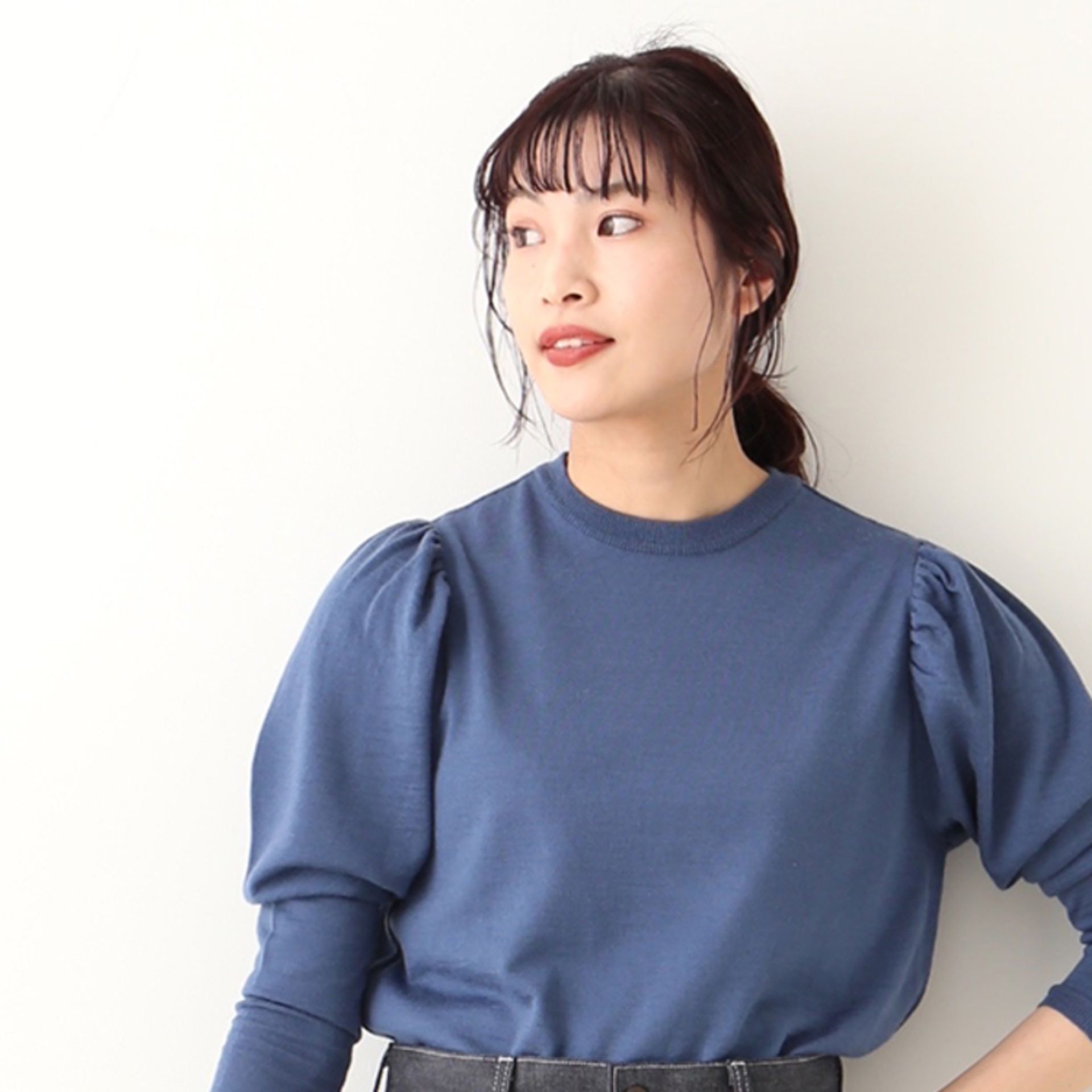 Cotton Wave BackBowブラウスのコーディネートスナップ（Misa）｜IENA 
