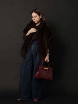 VINTAGE HERMES/エルメス】 Kelly 28のコーディネートスナップ（maki