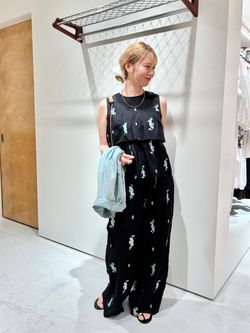 ne Quittez pas / ヌキテパ Cotton Voile Jasmine Embroidery Sleeの