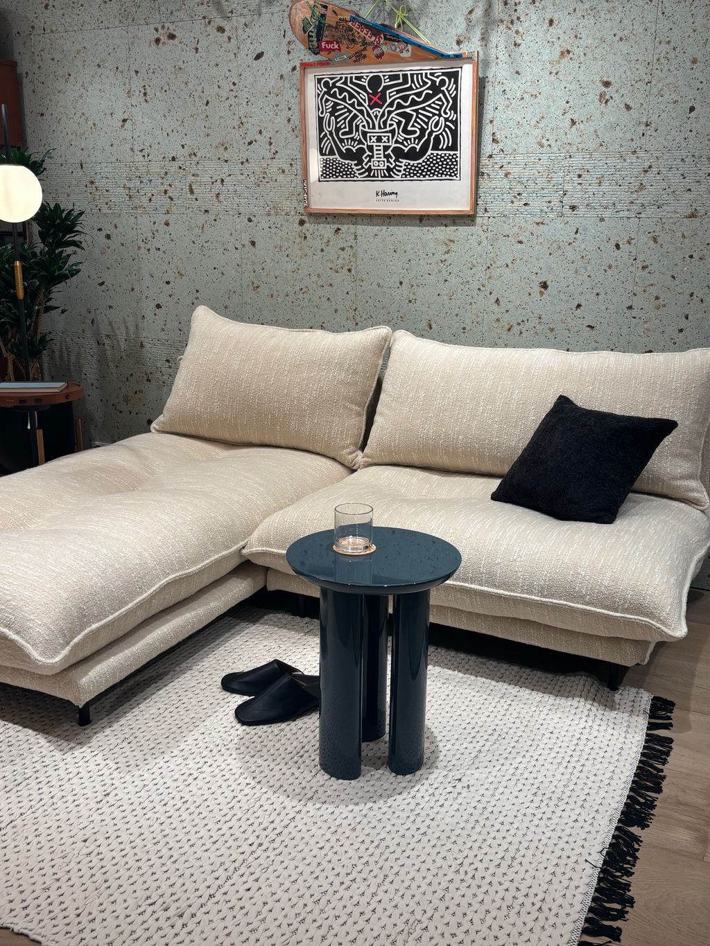大型商品》PORTO COUCH SOFA Low (26IV) ポルトカウチソファ