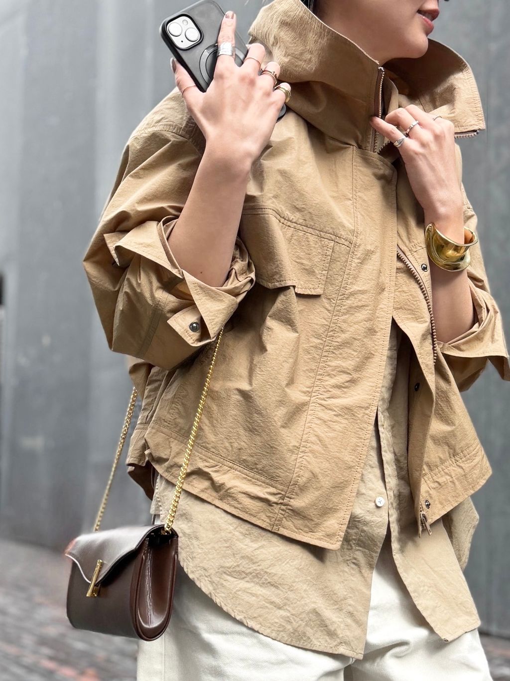MINITZ/ミニッツ】 NYLON BLOUSONのコーディネートスナップ（BUYER.N