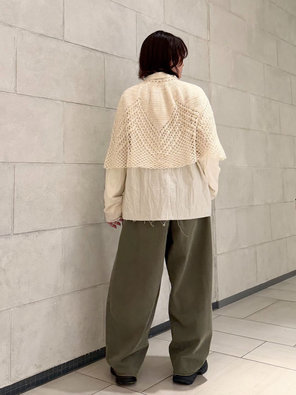 予約》ヴィンテージヘリンボン スウィッチパンツのコーディネート