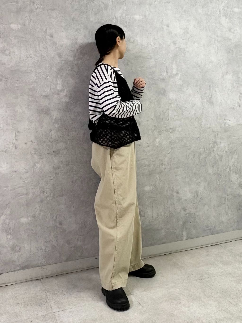 ツイルスタンダードチノのコーディネートスナップ（K.H）｜journal