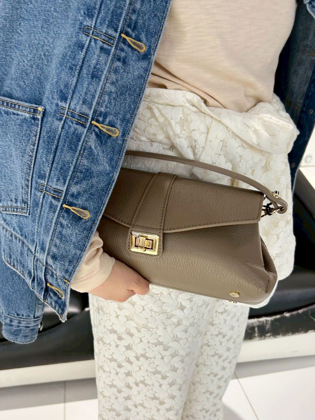 追加》Levi's/リーバイス SLOBE別注 BALLOON SLEEVE TRACKER デニム