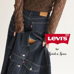 ≪ついに発売！≫Levi's®for Spick & Span｜こだわりを詰め込んだ別注