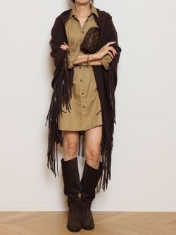 Col Pierrot/コルピエロ】Shirts ワンピース（BEIGE）（シャツ