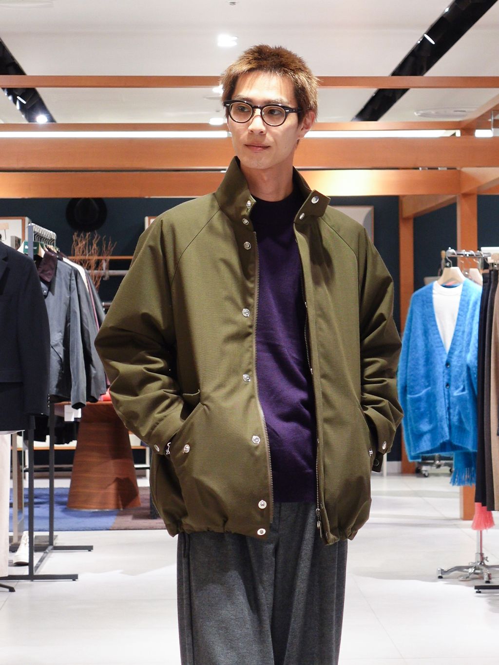 追加》MACKINTOSH(マッキントッシュ) 別注 スカイスタンドカラーダウン