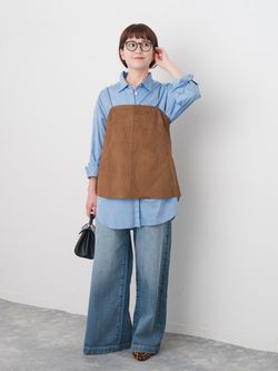 スピックアンドスパン　フェイクスエードキャミソール完売 フェイクスエードキャミソール（キャミソール）｜Spick and Span