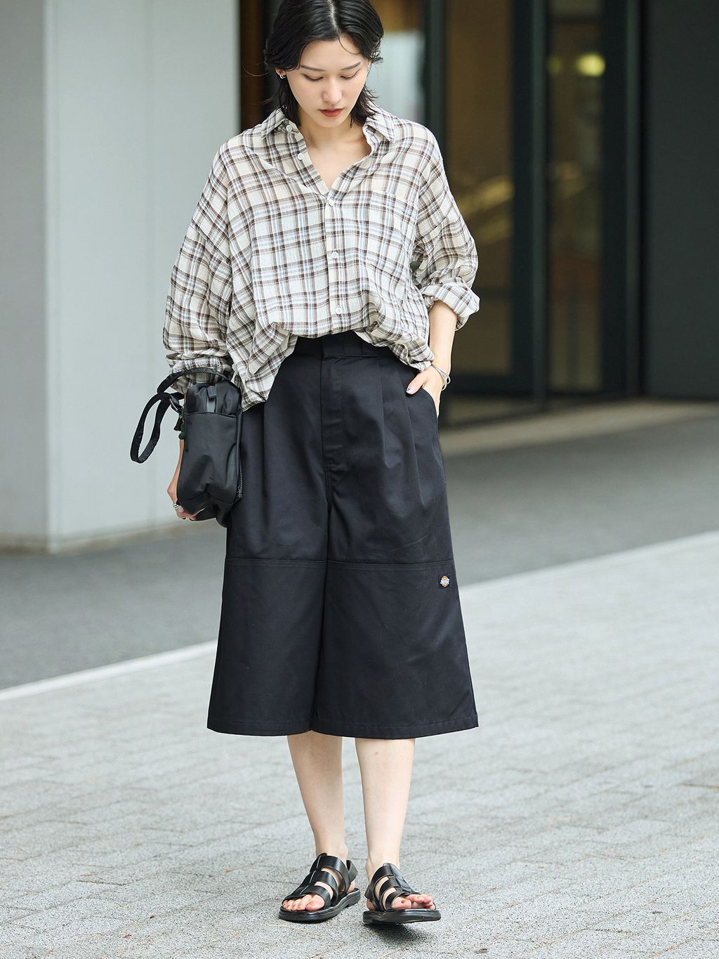 Dickies ×JS】 ダブルニー ショーツのコーディネートスナップ