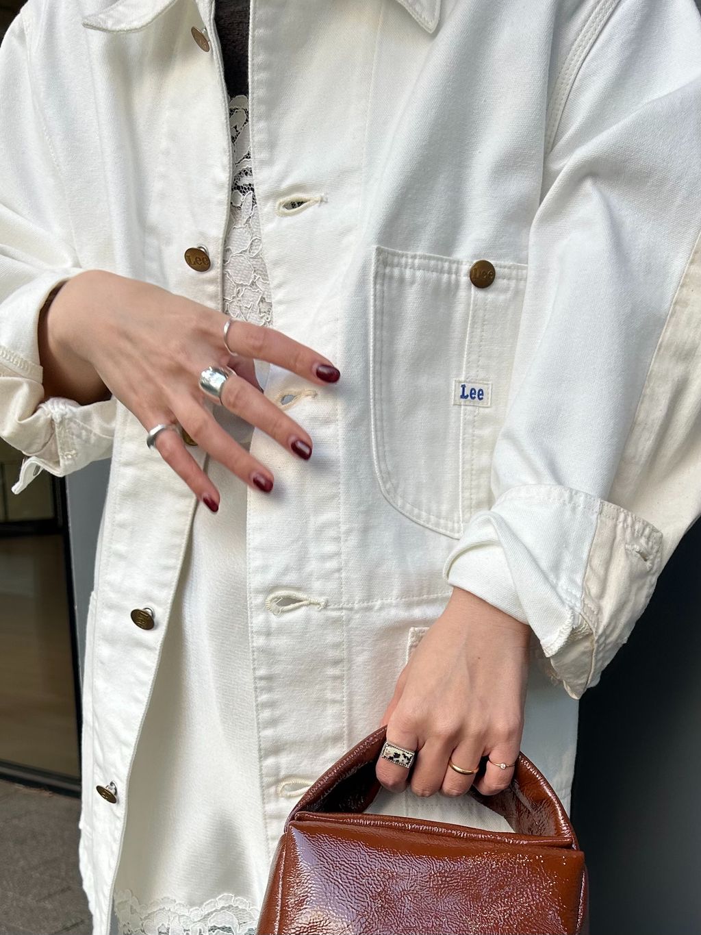 別注【INSCRIRE*LEE*LESSAGE】 LOCO JK：カバーオールのコーディネート