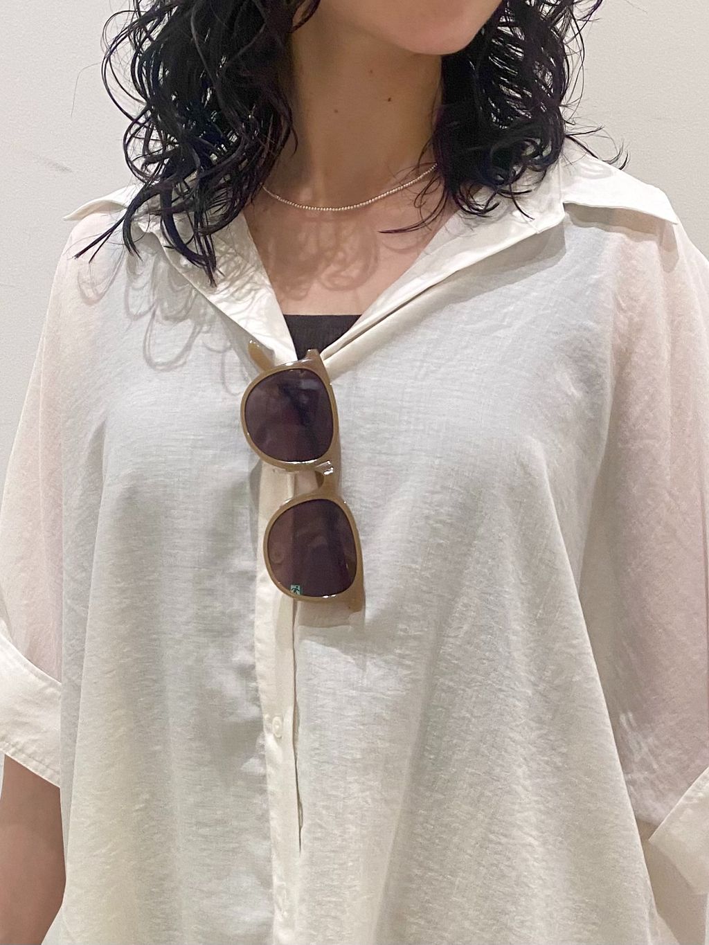ミニレオパードプリントパンツのコーディネートスナップ（nanami.s