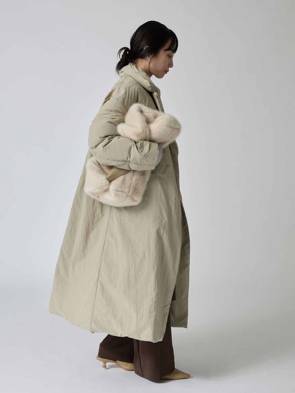 SLOBE IENA s.oyamadaコラボダウンコート 2枚セット/マルチWAY》s.oyamadaコラボダウンコートのコーディネート