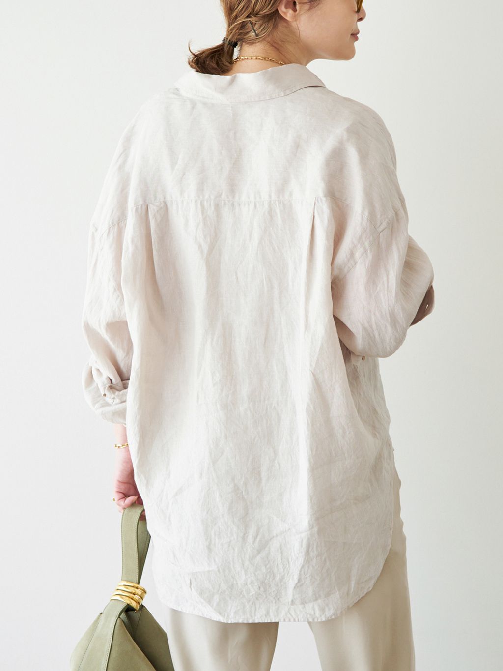 Deuxieme Class　ドゥーズィーエムクラス　J-LINEN シャツ 追加 Linen シャツ（シャツ/ブラウス）｜Deuxieme Classe