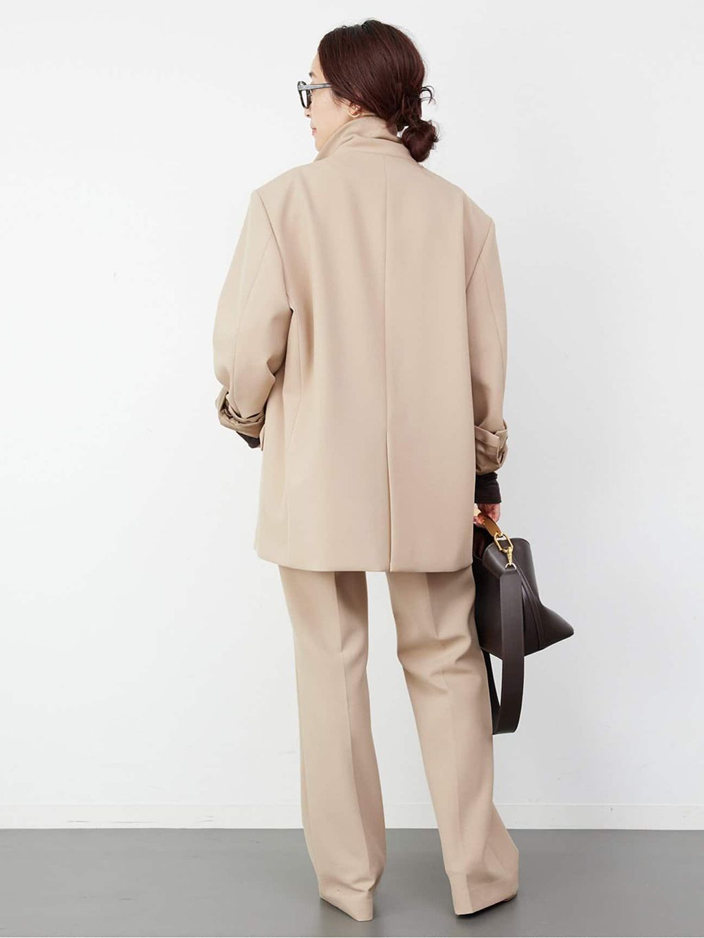 Slim Flare パンツ 1のコーディネートスナップ（CHIZURU）｜Deuxieme