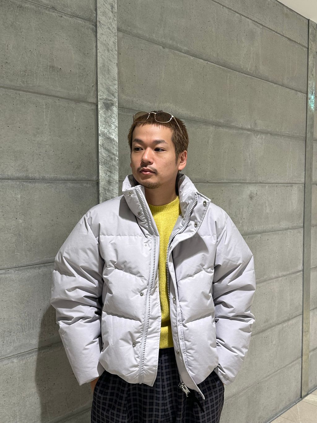 LASKA air / ラスカ エアー ショート スタンド グース ダウンの